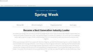 
                            5. Spring Week Programs | JPMorgan Chase & Co.