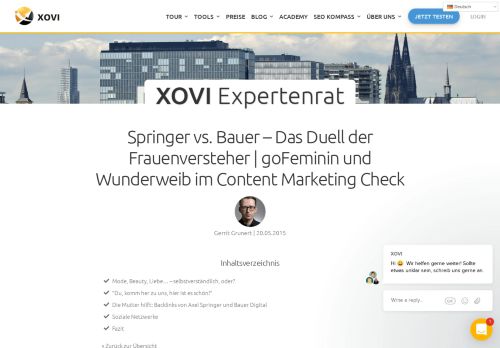 
                            13. Springer vs. Bauer – Das Duell der Frauenversteher | goFeminin und ...