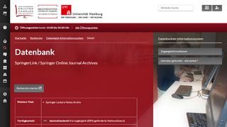 
                            11. SpringerLink / Springer Online Journal Archives - Detail Stabi Hamburg
