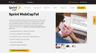 
                            12. Sprint CapTel | Sprint WebCapTel | Sprint Captel