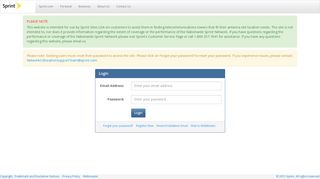 
                            10. Sprint Sites U.S.A - Login