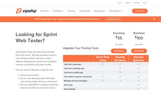 
                            4. Sprint Web Texter | Zipwhip
