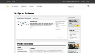 
                            11. Sprint - Wireline eCenter - Sprint - Wireless eCenter