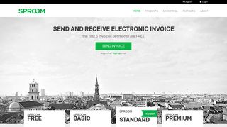 
                            3. Sproom: Send and receive electronic invoices