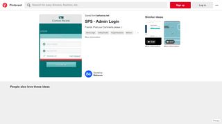 
                            8. SPS - Admin Login by Santhosh Katta, via Behance | Login Screen ...