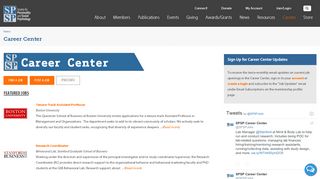 
                            11. SPSP Career Center | SPSP