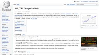 
                            8. S&P/TSX Composite Index - Wikipedia