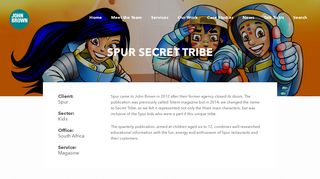 
                            8. Spur Secret Tribe - John Brown Media SA