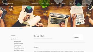 
                            6. SPX ESS | Absence & Leave Management, HR Portal - swipx