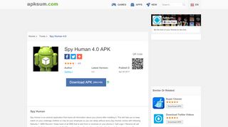 
                            12. Spy Human APK 4.0 - download free apk from APKSum - ...