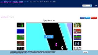 
                            10. Spy Hunter | ClassicReload.com