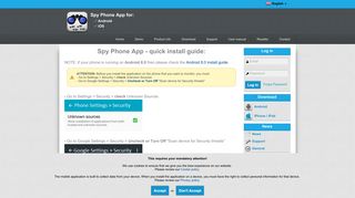 
                            2. Spy phone app Install