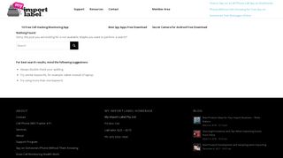 
                            12. Spy Phone Apps Login - How to use it - My Import Label