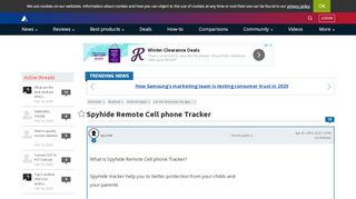 
                            4. Spyhide Remote Cell phone Tracker | AndroidPIT Forum