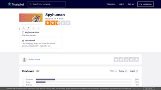 
                            11. Spyhuman Reviews | Read Customer Service Reviews of spyhuman ...