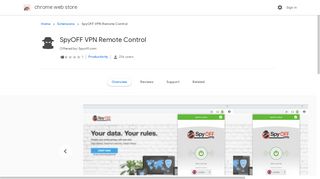
                            11. SpyOFF VPN Remote Control - Google Chrome