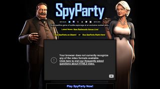 
                            10. SpyParty - A Subtle Game About Human Behavior
