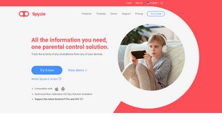 
                            2. Spyzie: Mobile Phone Monitoring App and Tracking Solution