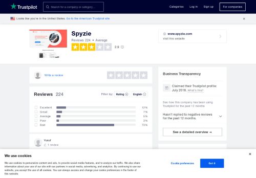 
                            8. Spyzie Reviews | Read Customer Service Reviews of www.spyzie.com