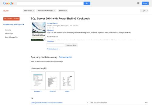 
                            3. SQL Server 2014 with PowerShell v5 Cookbook