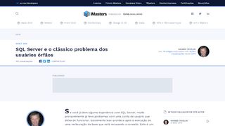 
                            11. SQL Server e o clássico problema dos usuários órfãos | iMasters