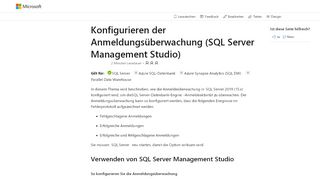 
                            2. SQL Server Management Studio - Microsoft Docs