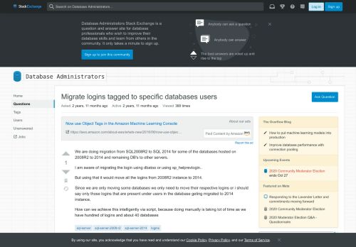 
                            9. sql server - Migrate logins tagged to specific databases users ...