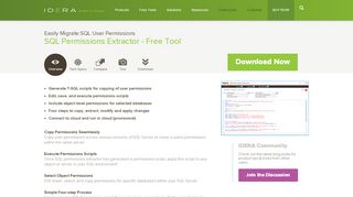 
                            9. SQL Server Permissions Extractor - Free Tool | IDERA