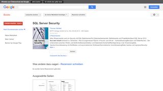 
                            8. SQL Server Security