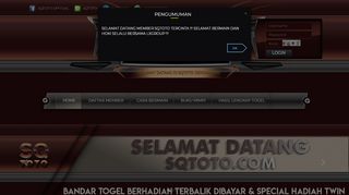 
                            4. SQTOTO | Bandar Togel Online Indonesia Terpercaya