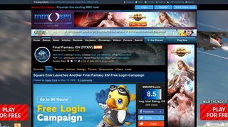 
                            3. Square Enix Launches Another Final Fantasy XIV Free Login ...