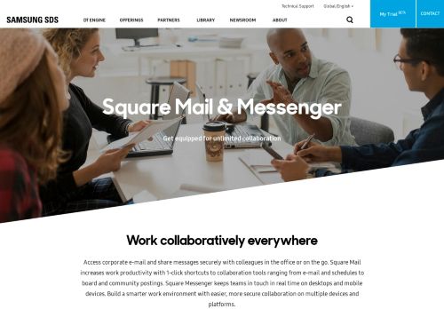 
                            11. Square Mail & Messenger | Enterprise Collaboration| Samsung SDS