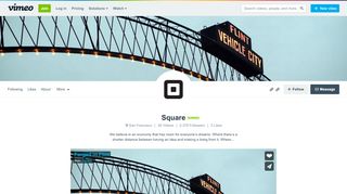 
                            11. Square on Vimeo