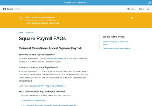 
                            10. Square Payroll FAQs | Square Support Center - US