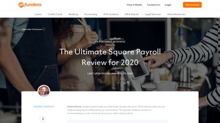 
                            10. Square Payroll Review 2019: Features, Pricing, User Reviews