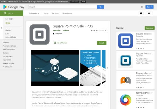 
                            2. Square Point of Sale - POS - Apps on Google Play