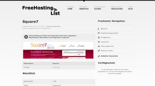 
                            5. Square7 - FreeHosting List