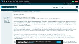 
                            10. Squeezebox for Kodi - Kodi Community Forum