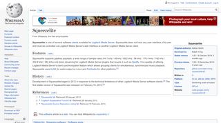 
                            4. Squeezelite - Wikipedia