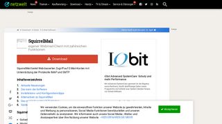 
                            10. SquirrelMail - Download - NETZWELT