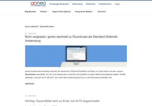 
                            2. Squirrelmail | goneo Blog