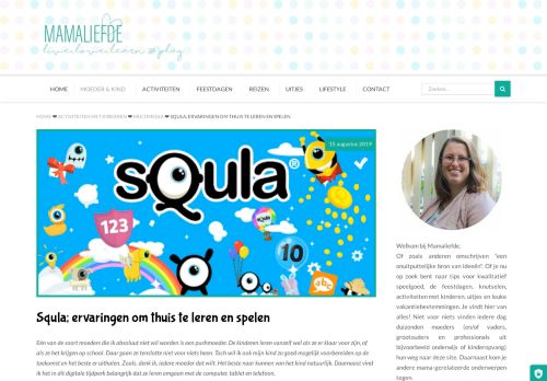 
                            13. Squla; Ervaringen van de app & gratis ouderaccount - Mamaliefde.nl