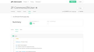 
                            5. src/ZfcUser/Form/Login.php from ZF-Commons/ZfcUser - Code Climate