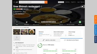 
                            3. Sree Bhima's restaurant, Srinivasa Nagar, Nandyal - Restaurants ...