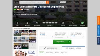 
                            7. Sree Venkateshwara College Of Engineering, Kodavaluru - Sree ...