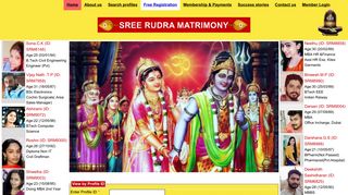 
                            6. sreerudramatrimony, Marriage Bureau for Ezhava & Thiyya - Calicut ...