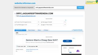 
                            8. srfc.jaguarsoftwareindia.com at Website Informer. nbfc. Visit Srfc ...