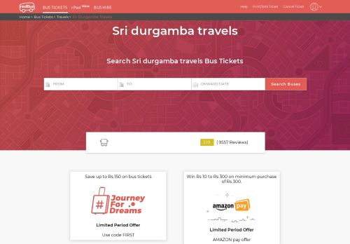 
                            8. Sri durgamba travels Online Bus Ticket Booking, Bus Reservation ...