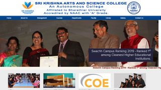 
                            7. Sri Krishna Arts and Science College