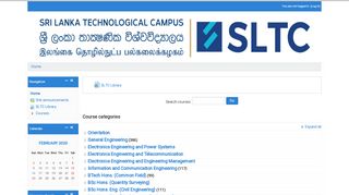 
                            4. Sri Lanka Technological Campus - Learning Management ... - SLTC